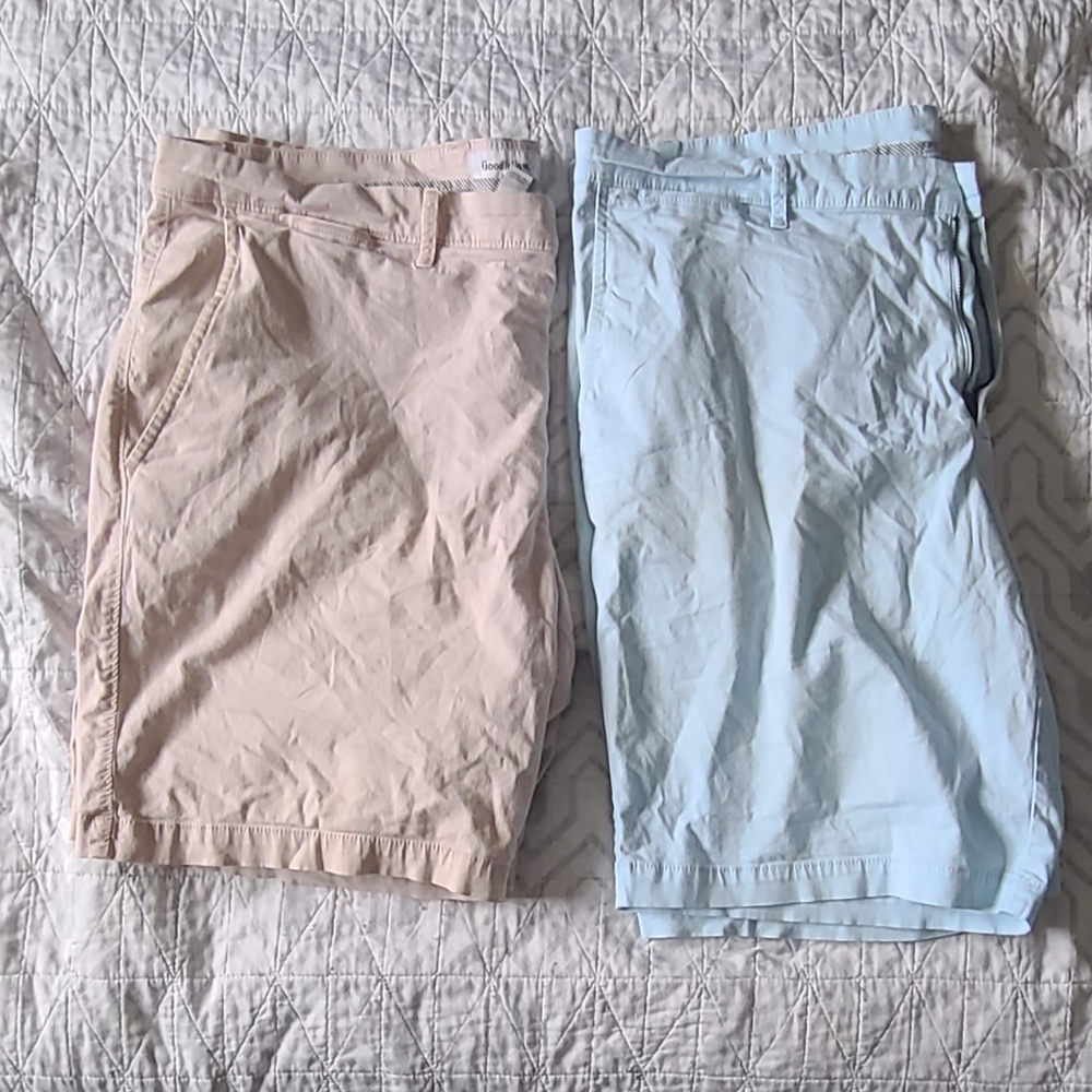 Goodfellow Linden Flat Front Shorts | Sz 40